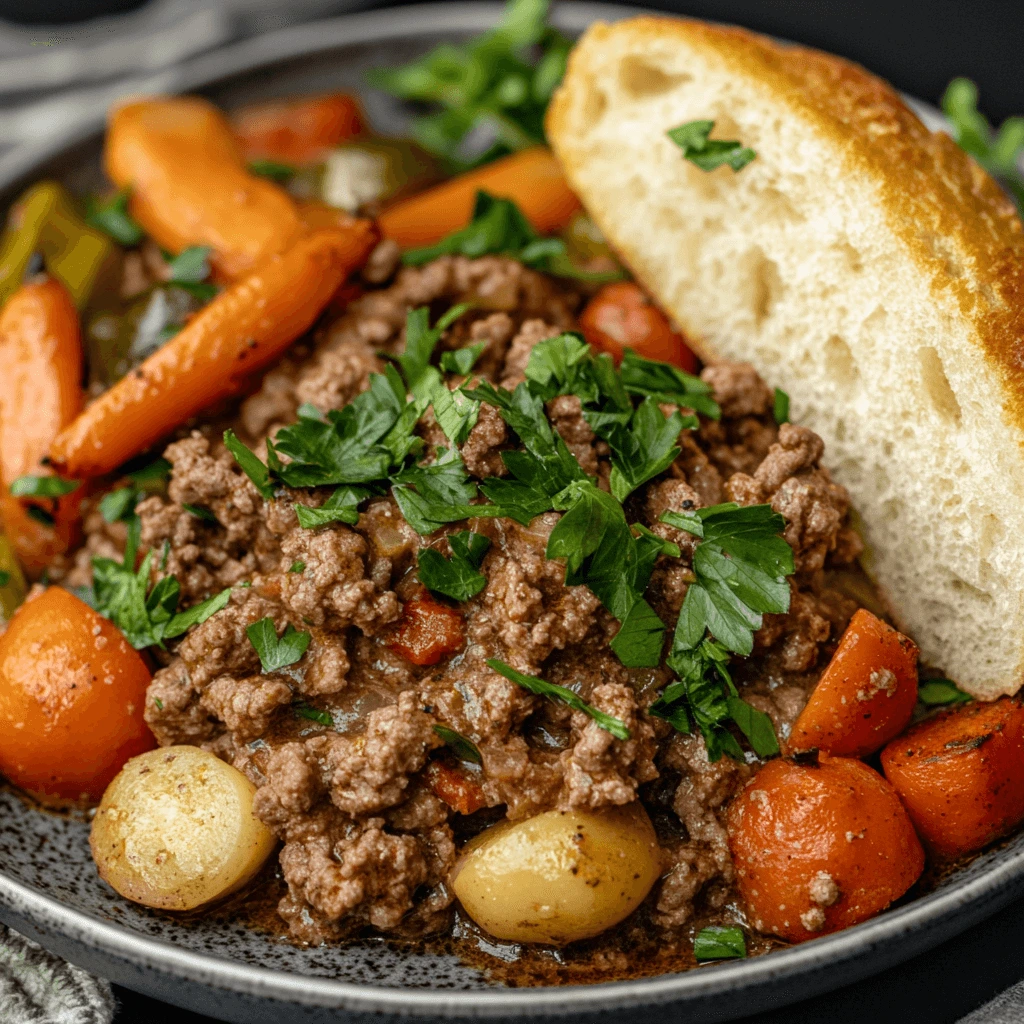 Ground Beef Stroganoff for good
